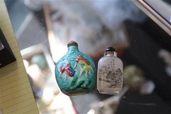 A group of Chinese snuff bottles (5)